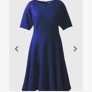 💫💫SALE💫💫NWT Lands’ End Navy Swing Dress